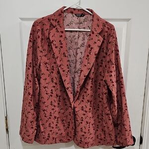 Floral Women's Jacket  - Pink